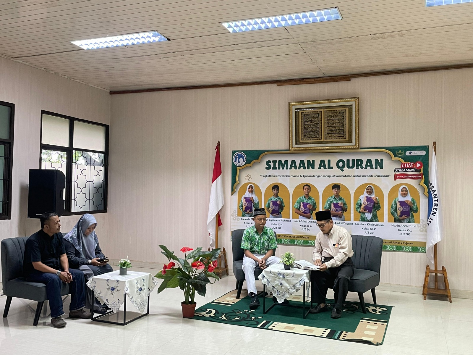 Murid SMA Islam Al Azhar 2 Pejaten Mengikuti Kegiatan Sima’an Al-Qur’an ...