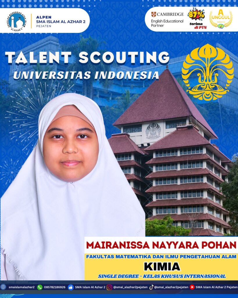 Kisah 3 Murid SMAIA 2 Jakarta Menembus Talent Scouting UI