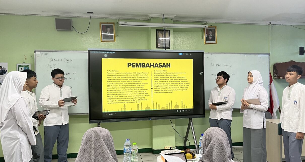 Murid SMAI 2 Jakarta