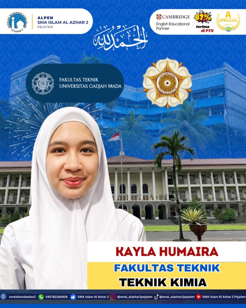  Kayla Humaira - Teknik Kimia (S-1)