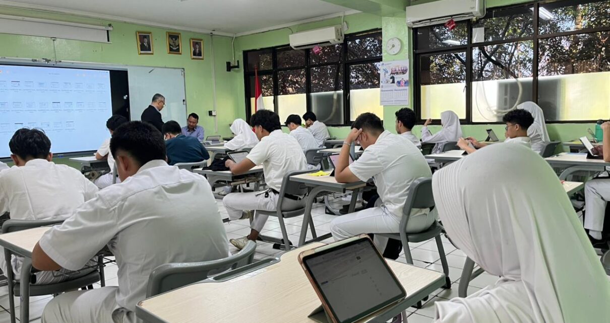 Murid SMAI 2 Jakarta