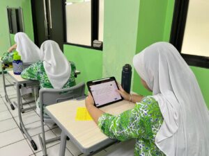 Murid SMAI 2 Jakarta 
