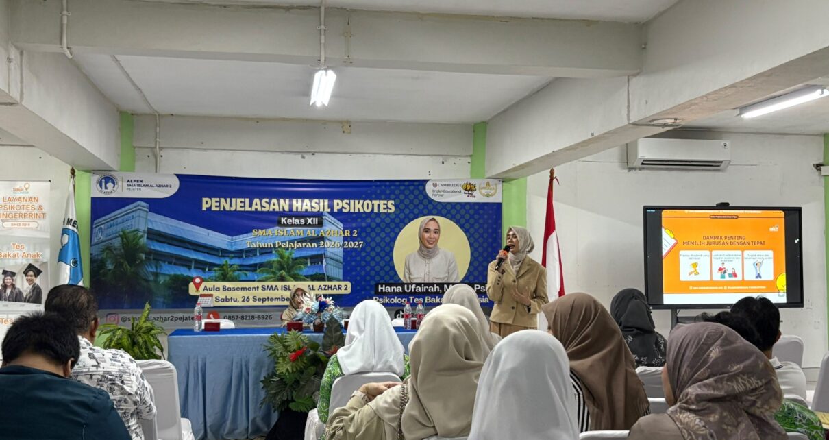 Penjelasan Hasil Psikotest Kelas XII SMAIA 2 Jakarta