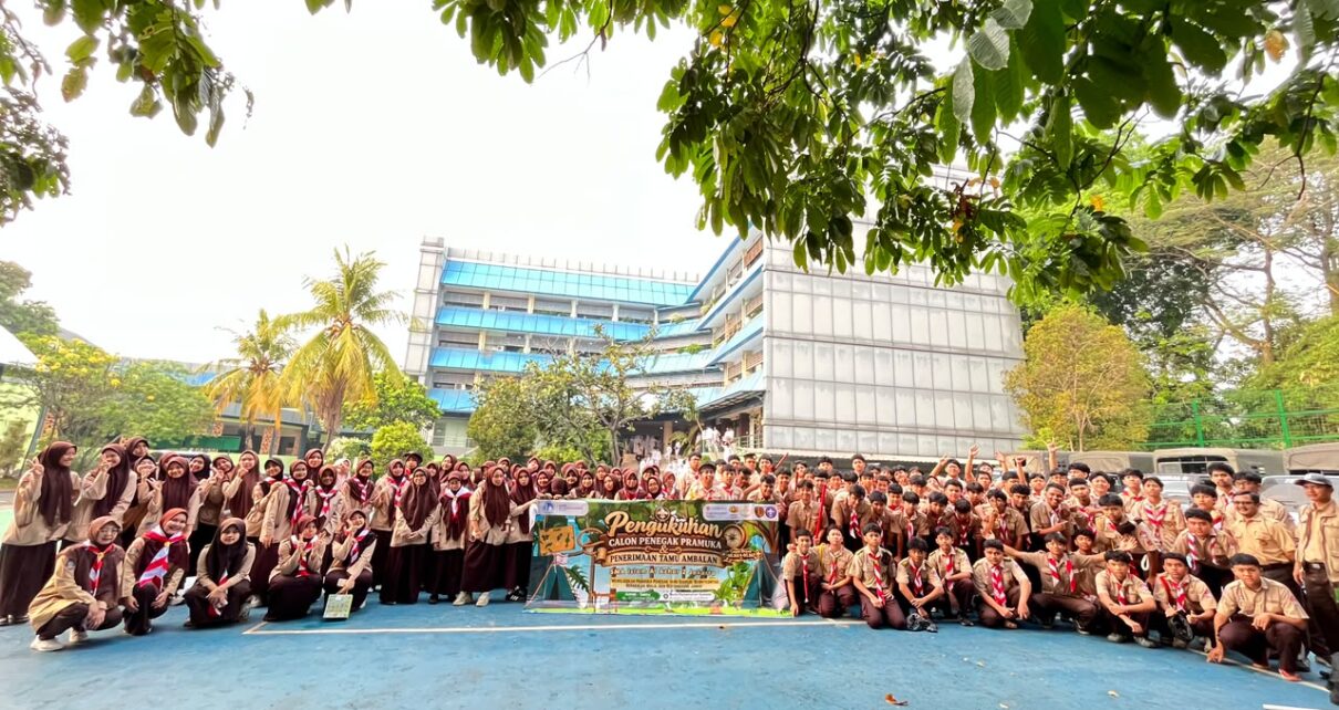 Pengukuhan Calon Penegak Pramuka SMA Islam Al Azhar 2 Jakarta