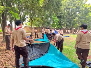 Pengukuhan Calon Penegak Pramuka SMA Islam Al Azhar 2 Jakarta