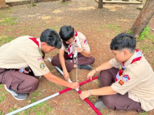 Pengukuhan Calon Penegak Pramuka SMA Islam Al Azhar 2 Jakarta